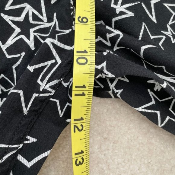 Blackheart Hot Topic White Star Skinny Jeans 11 - Picture 8 of 12